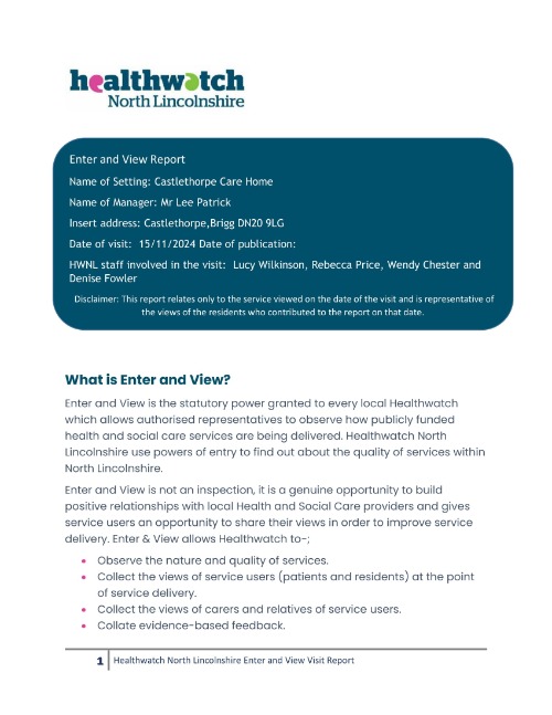 Castlethorpe Care Home