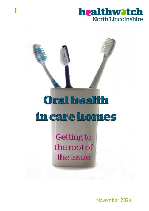 Oral Health in Care Homes
